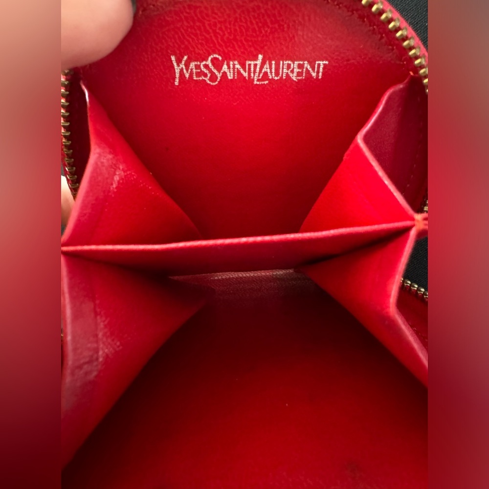 Yves Saint Laurent Multicolor Patchwork Coin Purse - image 5